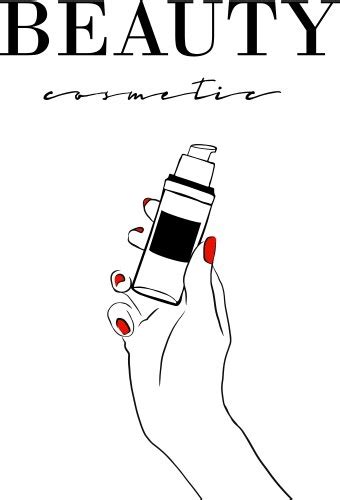 Beautiful Woman Face With Natural Nude Makeup Vector Image