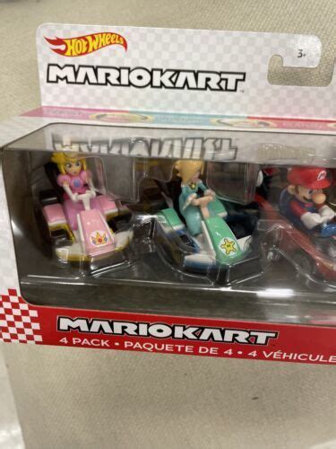 Rosalina Princess Peach Mario Luigi Hot Wheels Mario Kart Pack