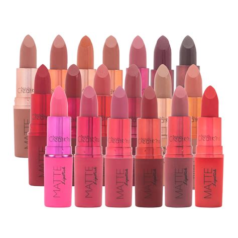 Romantic BeautyColor Girl Matte Lipsticks Nude 36 PC Luxi Cosmetics