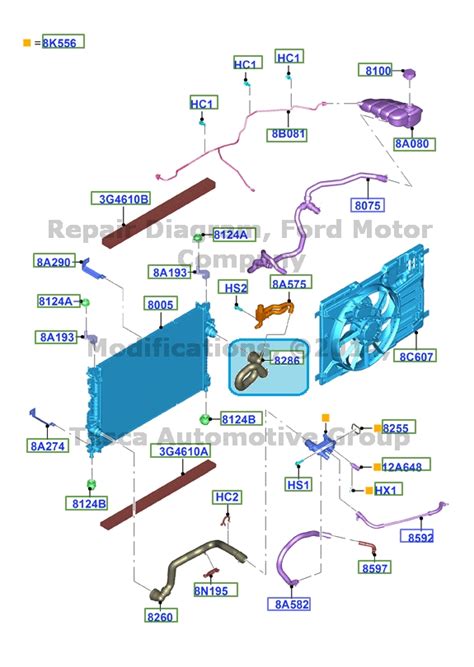 2013 Ford Escape Coolant Hose Diagram Diagramwirings