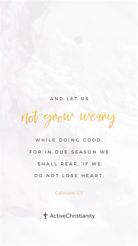 Galatians Bibleverse Wallpaper Let Us Not Grow Weary While Doing