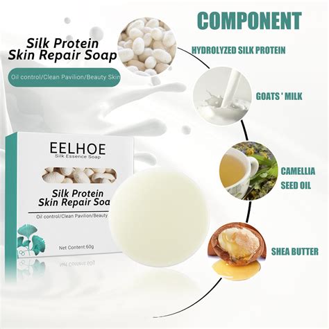 Eelhoe™ Silk Protein Skin Repair Soap Thedealzninja