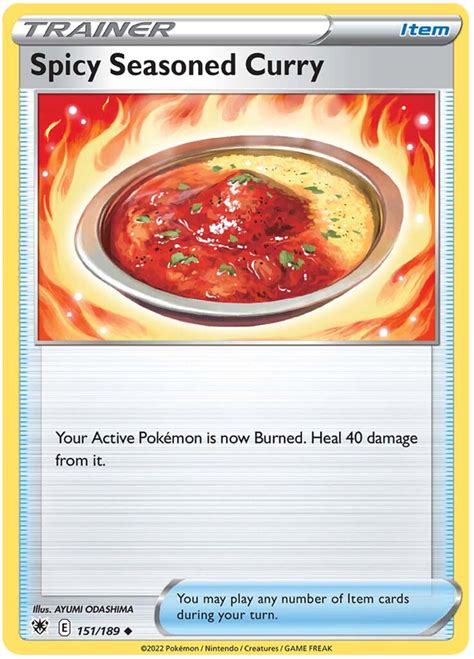 Spicy Seasoned Curry Astral Radiance 151 Pokemon Card