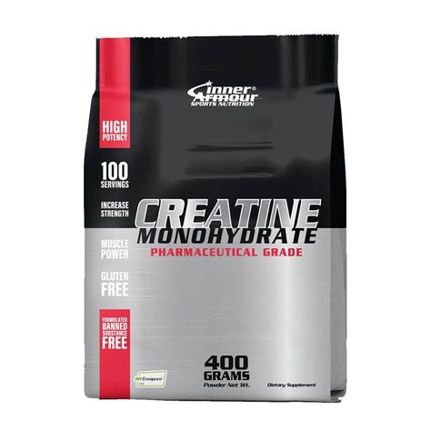 Inner Armour Creatine Monohydrate 400g Zone Nutrition