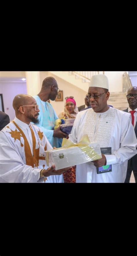 Visite De Macky Sall En Mauritanie La Star Mauritanienne Aziz Fashion