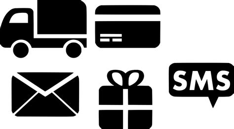 SVG > Handel SMS Kredit Lieferung - Kostenloses SVG-Bild & Symbol ...