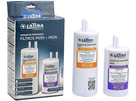 Refil original para purificador de água Latina P635 e P655 BLIMPS