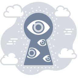 Privacy, secret, keyhole, spy, eye icon - Download on Iconfinder