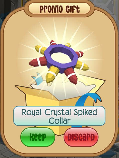 Royal Crystal Spiked Collar Animal Jam Classic Wiki Fandom