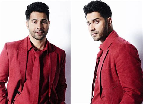 Varun Dhawan Looks Suave In Red Coloured Suit For Koffee With Karan