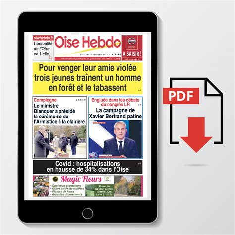 Oise Hebdo N Edition Num Rique Oise Hebdo