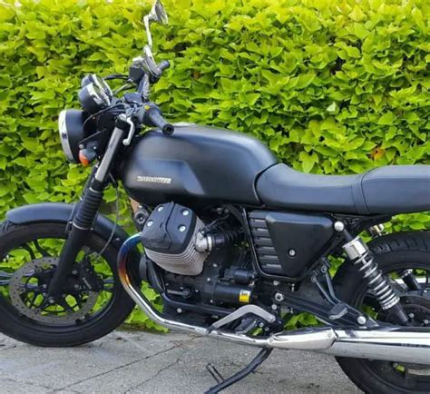 Moto Guzzi V Clean Title Naked Bike Cafe Racer Vintage Look Cc Bike
