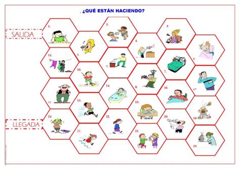 ¿quÉ EstÁn Haciendo Comprensión Lec Español Ele Hojas De Trabajo Pdf