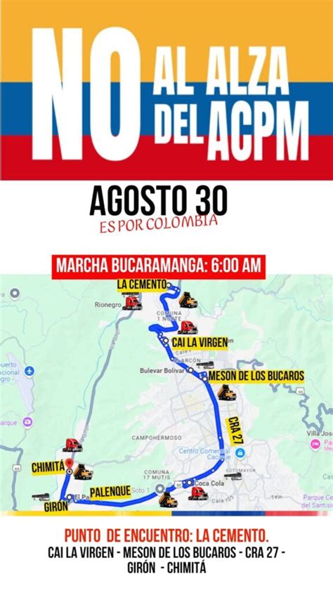 Video Protesta De Transportadores De Carga En Bucaramanga Por Posible