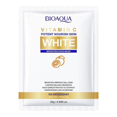 Mascarilla En Velo Facial White Con Vitamina C Bioaqua Compra