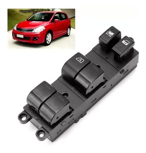 Botonera Nissan Tiida Interruptor Switch Alzavidrios Cuotas Sin Inter S