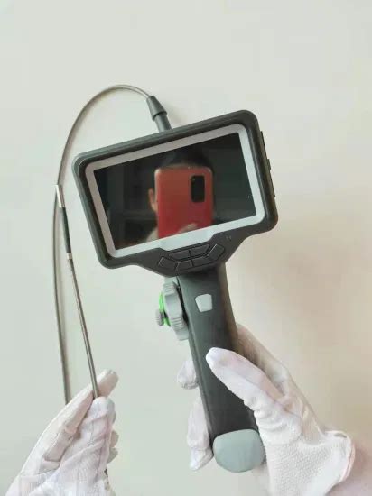 Portable Industrial Videoscope With Way Tip Articulations Mm