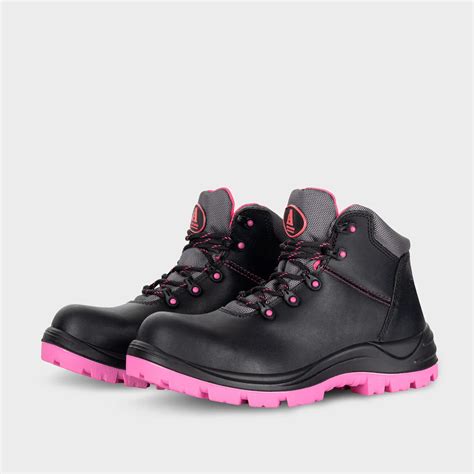Bota de seguridad industrial para mujer. Armada Mod. 5026F