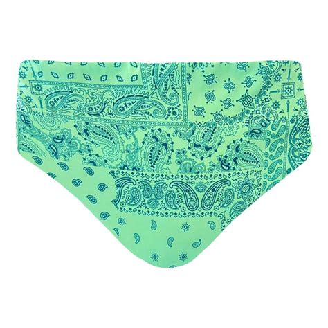 Biqu Ni Hot Pants Asa Delta Bali Menta Neon Biqu Ni Moda Praia Mar Toa