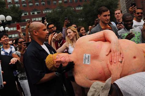 Naked Donald Trump Statue Removed From Manhattan