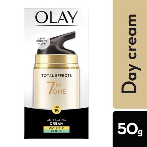 Olay Total Effects 7 In 1 Anti Ageing Gentle Day Cream Spf15 50 Gm Price Uses Side Effects