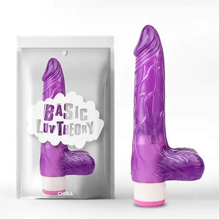 Dildo Real Stico Vibrat Rio Chisa Roxo Picantte