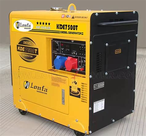 6kva to 12kva Silent Diesel Generators - ISO9001 Certified