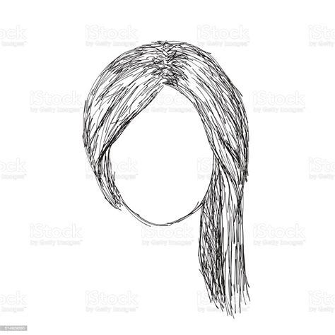 Sketsa Gambar Rambut 57 Koleksi Gambar