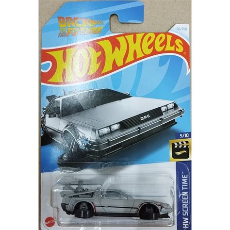 Hot Wheels Back To The Future Time Machine Hover Mode Shopee Malaysia