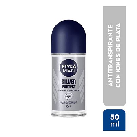 Antitranspirante Nivea Men Silver Protec En Roll On Ml Walmart