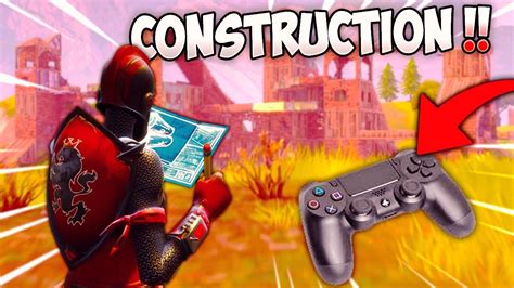 ASTUCE COMMENT BIEN CONSTRUIRE Sur FORTNITE A LA MANETTE TUTO