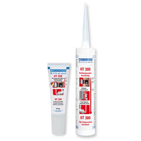 Силиконовый клей-герметик Weicon Silicone HT 300 высокотемпературный ...