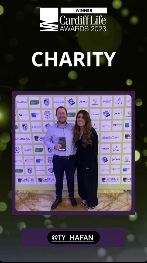 Tŷ Hafan scoops Charity of the Year Award - Ty Hafan