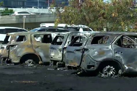 Ilang Sasakyan Sa NAIA Terminal 3 Parking Nasunog ABS CBN News