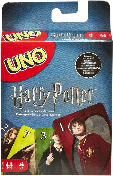 Uno Harry Potter Card Game Movie Themed Collectors Deck Of Cards