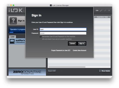 Pace Ilok Account Recovery Pro One Audio