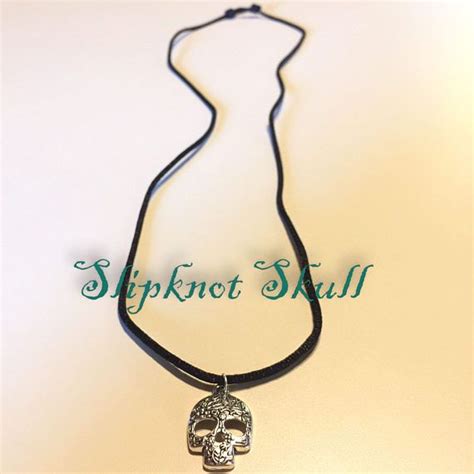 Sugar Skull Slipknot Choker Skull Chokers Unique Jewelry