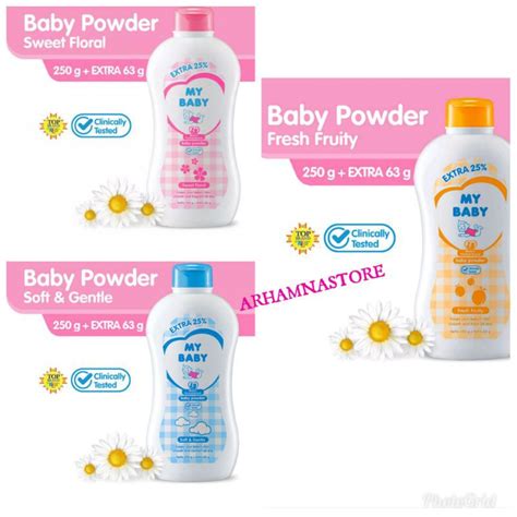 Jual My Baby Powder Fresh Fruitysoftandgentlesweet Floral 250gr