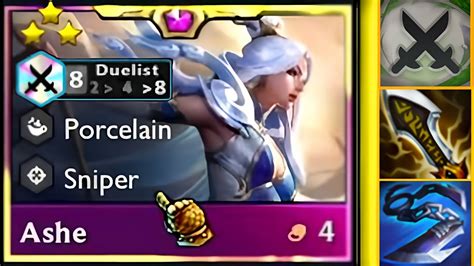 Ashe 3 Star 8 Duelist Tft Set 11 YouTube