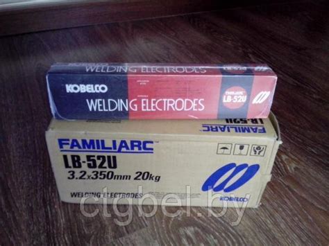 Электроды LB-52 3,2мм 5кг: продажа, цена в Минске. Электроды от "ООО ...