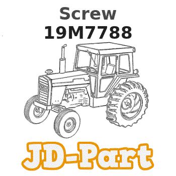 M John Deere Screw Avs Parts