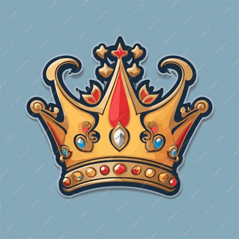 Premium Vector Crown Cartoon Vector