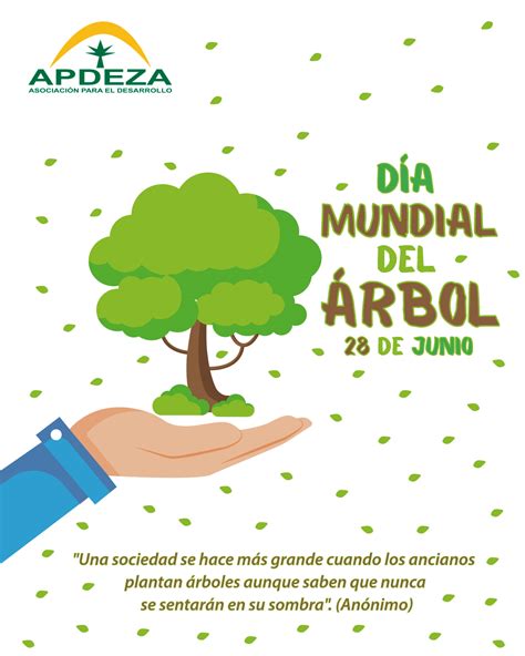 28 De Junio Día Mundial Del árbol Apdeza