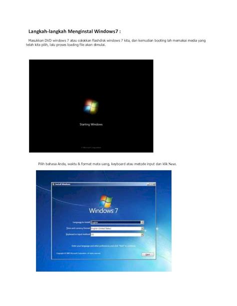 Pdf Langkah Langkah Menginstall Windows Dokumen Tips