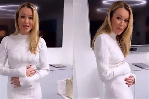 Amanda Holden Hailed Out Of This World As She Parades Washboard Abs In Tiny Bikini Daily Star