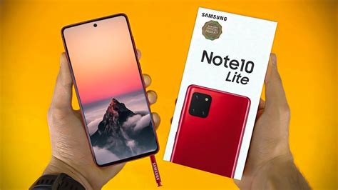 Samsung Galaxy Note 10 Lite Official Surprise Youtube
