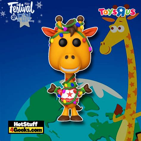 2022 New Toys R” Us Geoffrey With Macys Sweater Funko Pop
