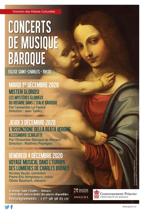 Concerto di Musica Barocca alla Chiesa Saint Charles