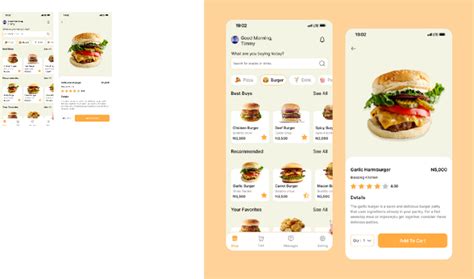 Online Snack App Figma