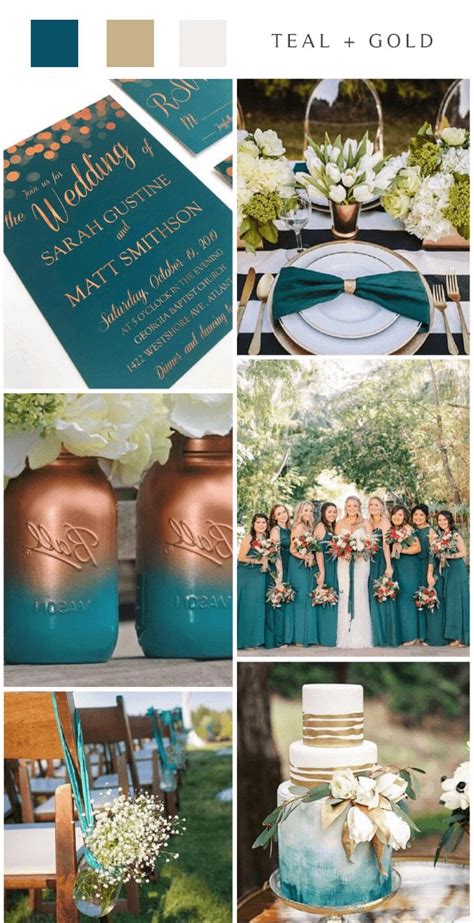 26 Gold Wedding Color Palette Ideas 2024 Cfc
